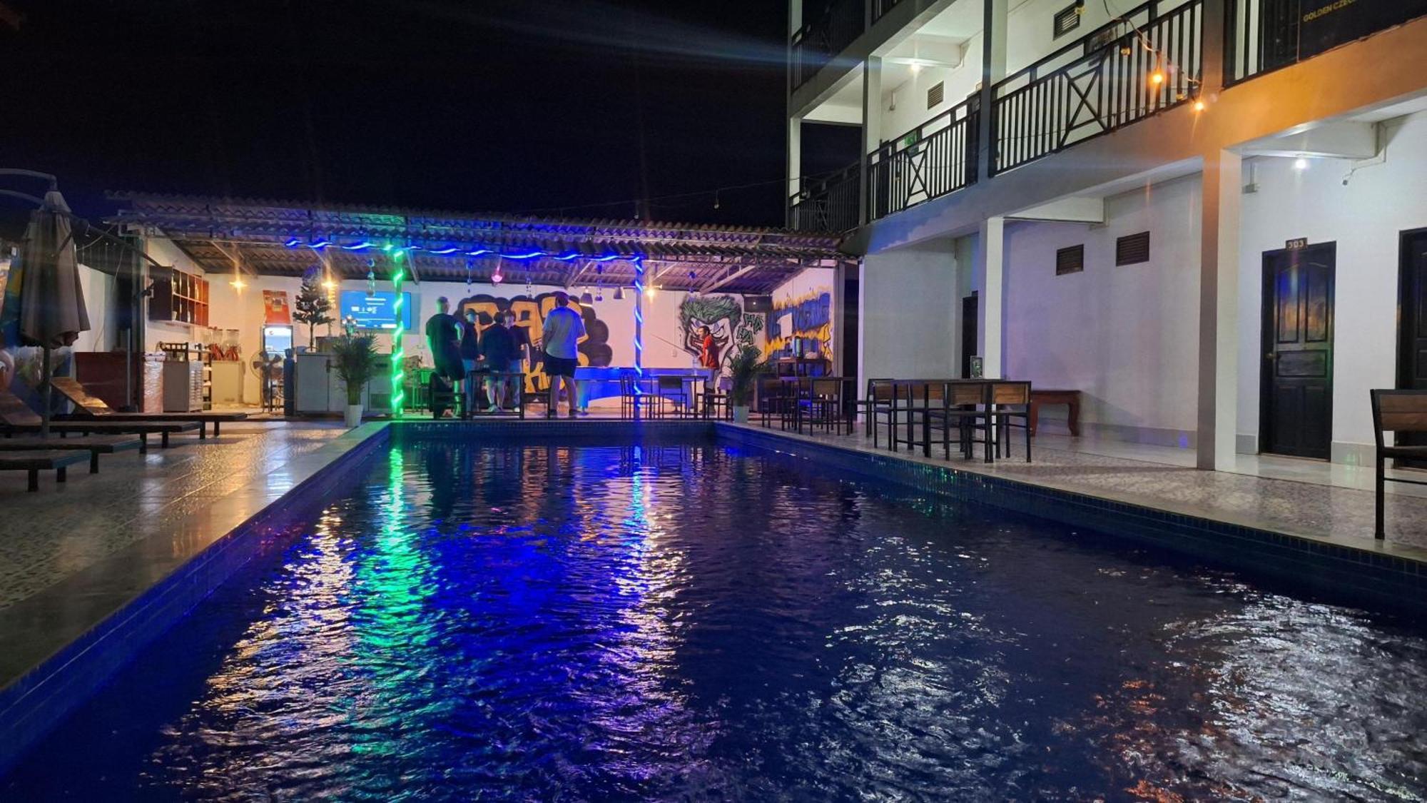 Vang Vieng Santara Backpackers Hostel Exterior foto